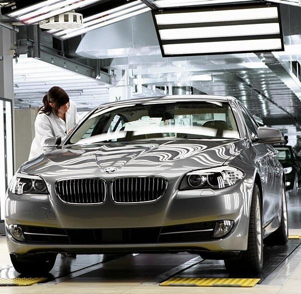 BMW 5er Limousine, Produktion in Dingolfing 